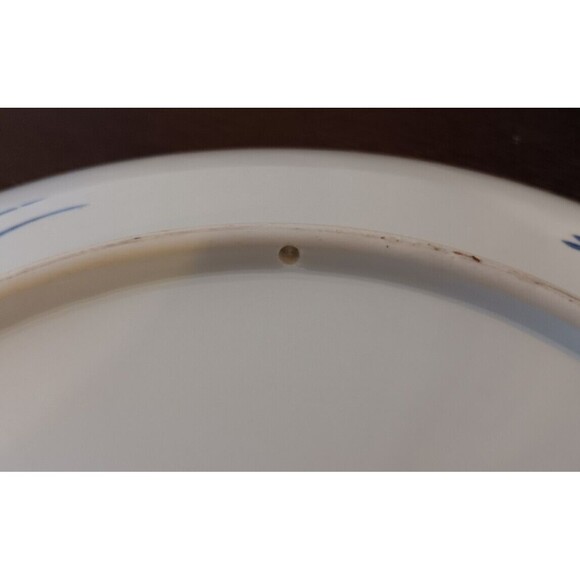 Vintage Japanese Gold Imari Charger Red & Blue Flowers 12" Excellent Condition - Picture 9 of 9